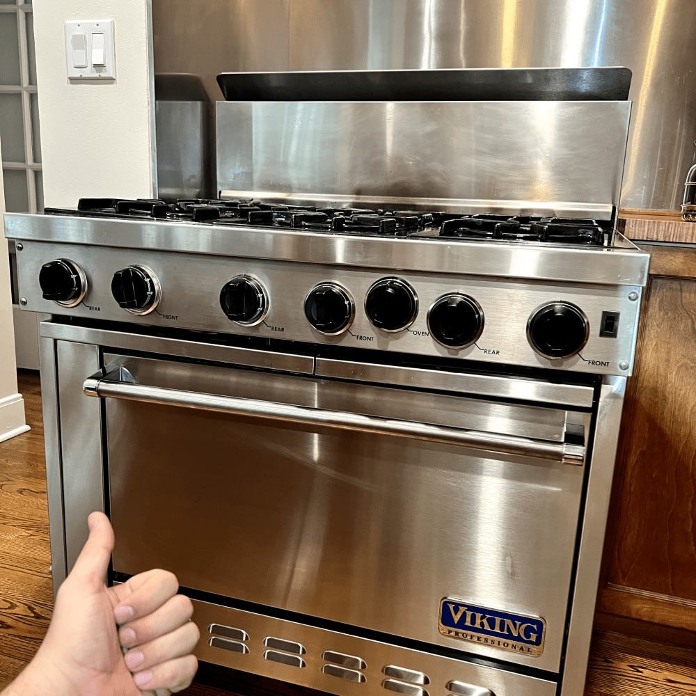 Viking range repair